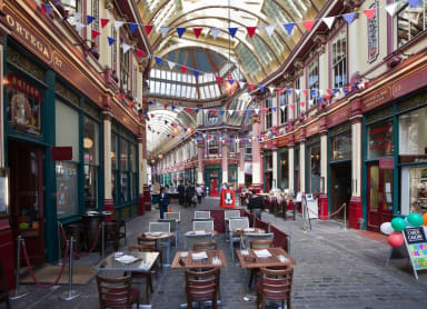 Leadenhall Market Near Sky Garden