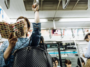 Embarking on a guided tour in Tokyo, Japan