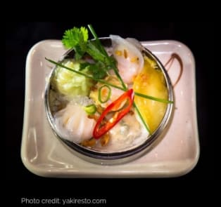 Vietnamise food at Yaki