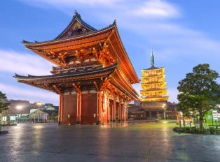 Senso-ji Temple, Japan