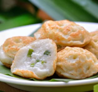 Kanom Krok - Coconut pudding
