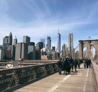 The Brooklyn Bridge