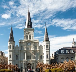 Marvel at St. Louis Cathedral