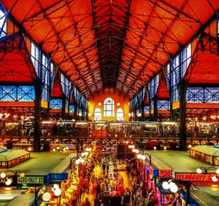 Budapest: Central Market Hall