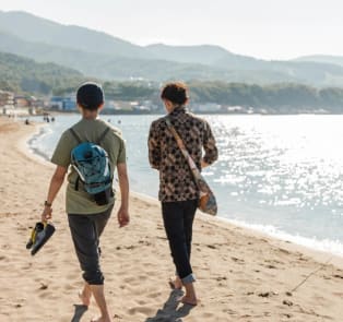 Relax at the Otaru Dream Beach