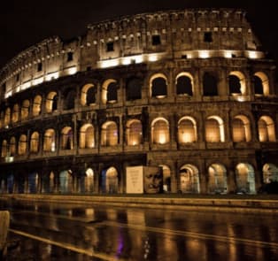 Visit the Colosseum after dark