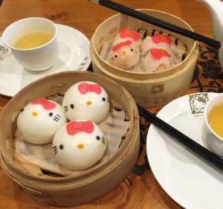 Dine at a cartoon restaurant