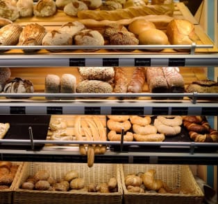 German Bread at Traublinger Bakery