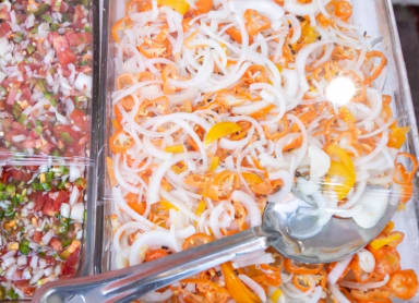 Salsas and toppings