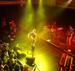 Go for a night out inside a church