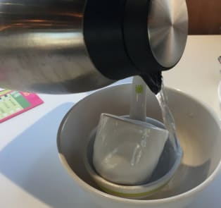 Wash your own dishes!