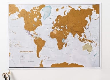 Scratch The World Travel Map