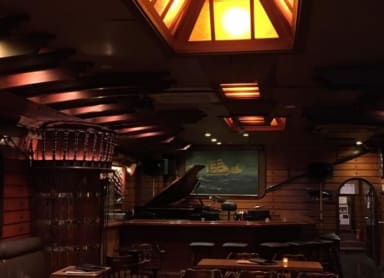 Enjoy a Drink in a Boat Themed Bar