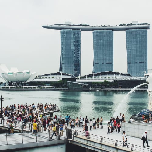 Family day in Singapore with a local