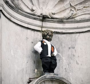 See The Famous Peeing Statues