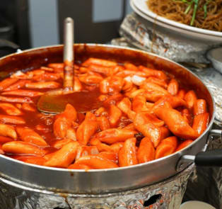 Enjoy the local street food