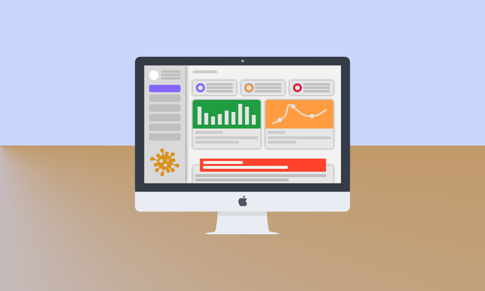 Cover image for: Develop a fully working dashboard to display COVID-19 data