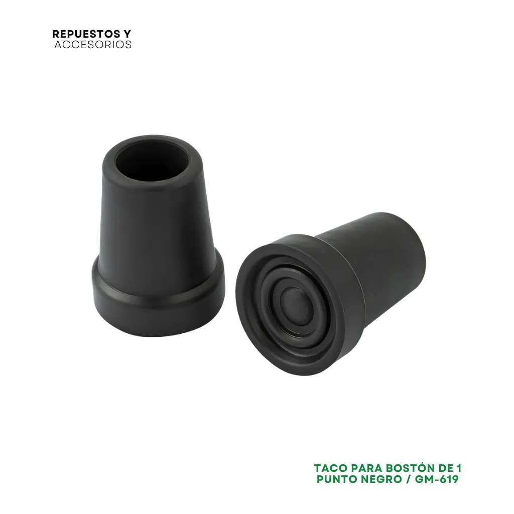 Respuesto y accesorio taco GM-619 taco para bastón de 1 punto