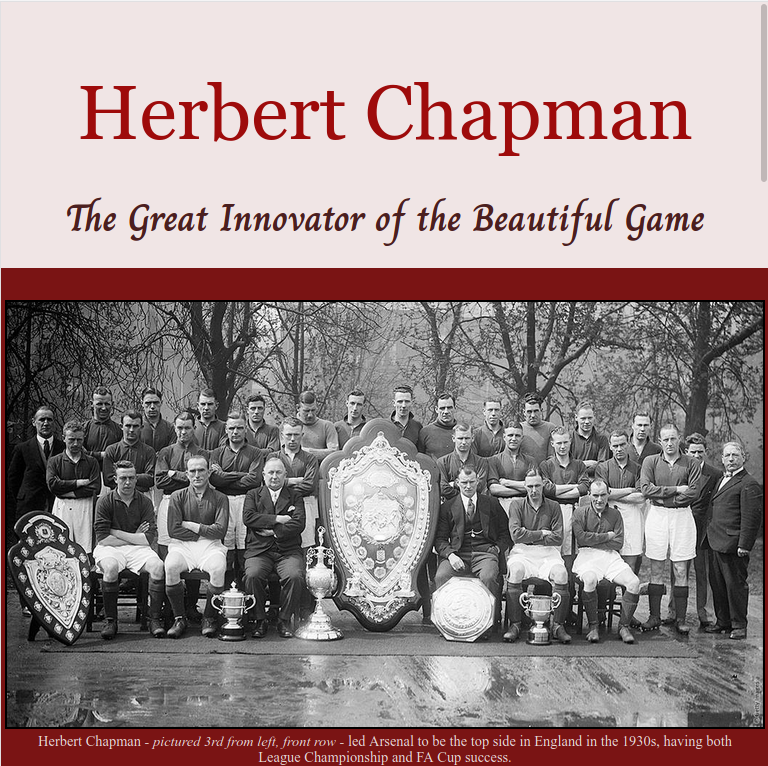 screenshot of tribute page