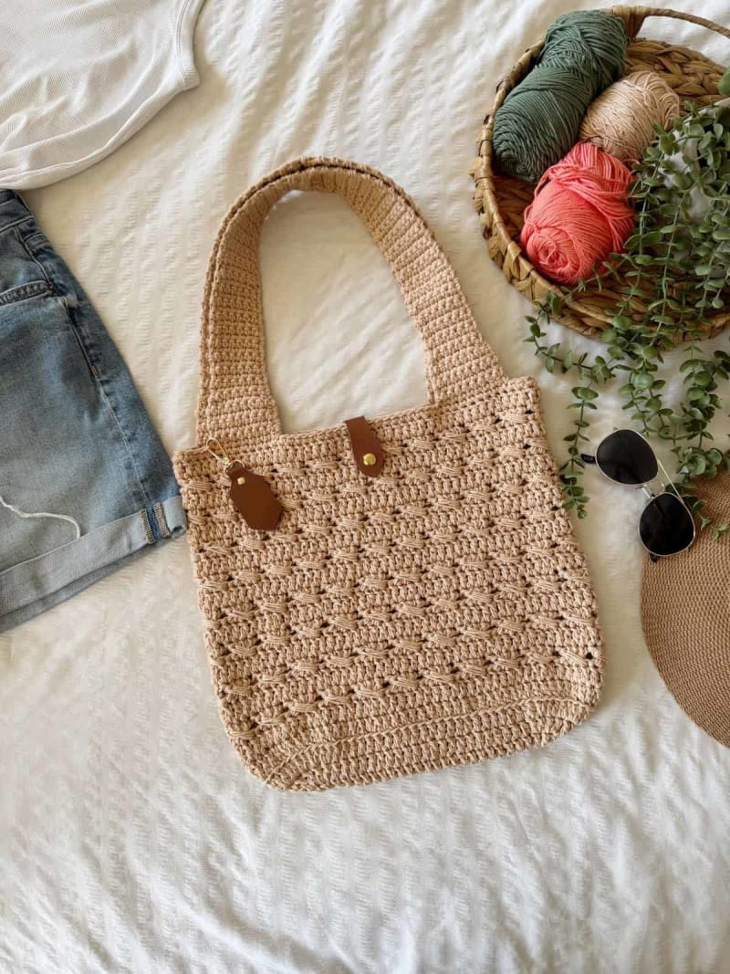 ## Coco Crochet Market Bag