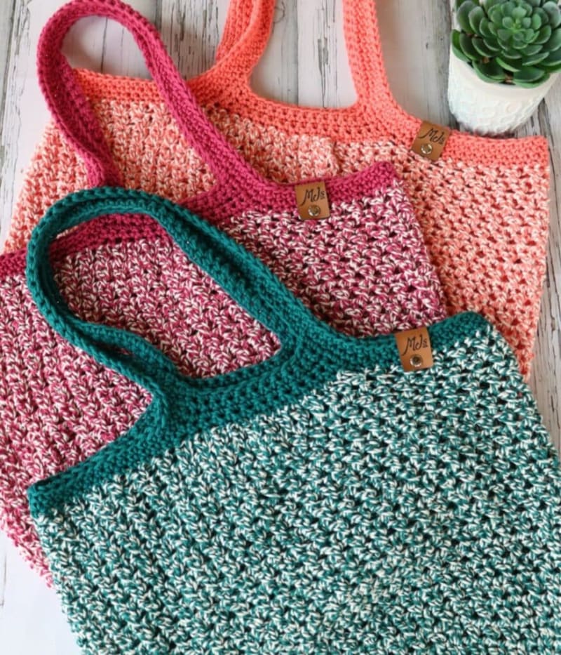 ## Dishie-lous Crochet Market Bag