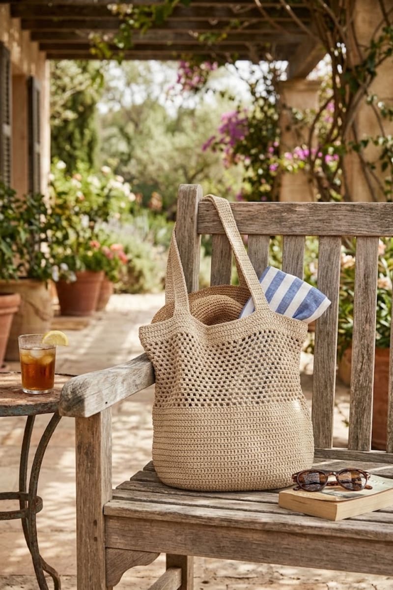 ## Beginner Crochet Beach Bag – Lovable Loops