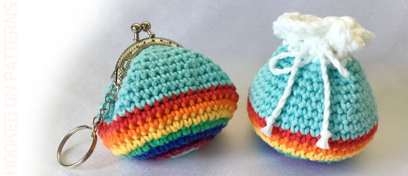 ## Rainbow Purse and Pouch – Hooked on Patterns