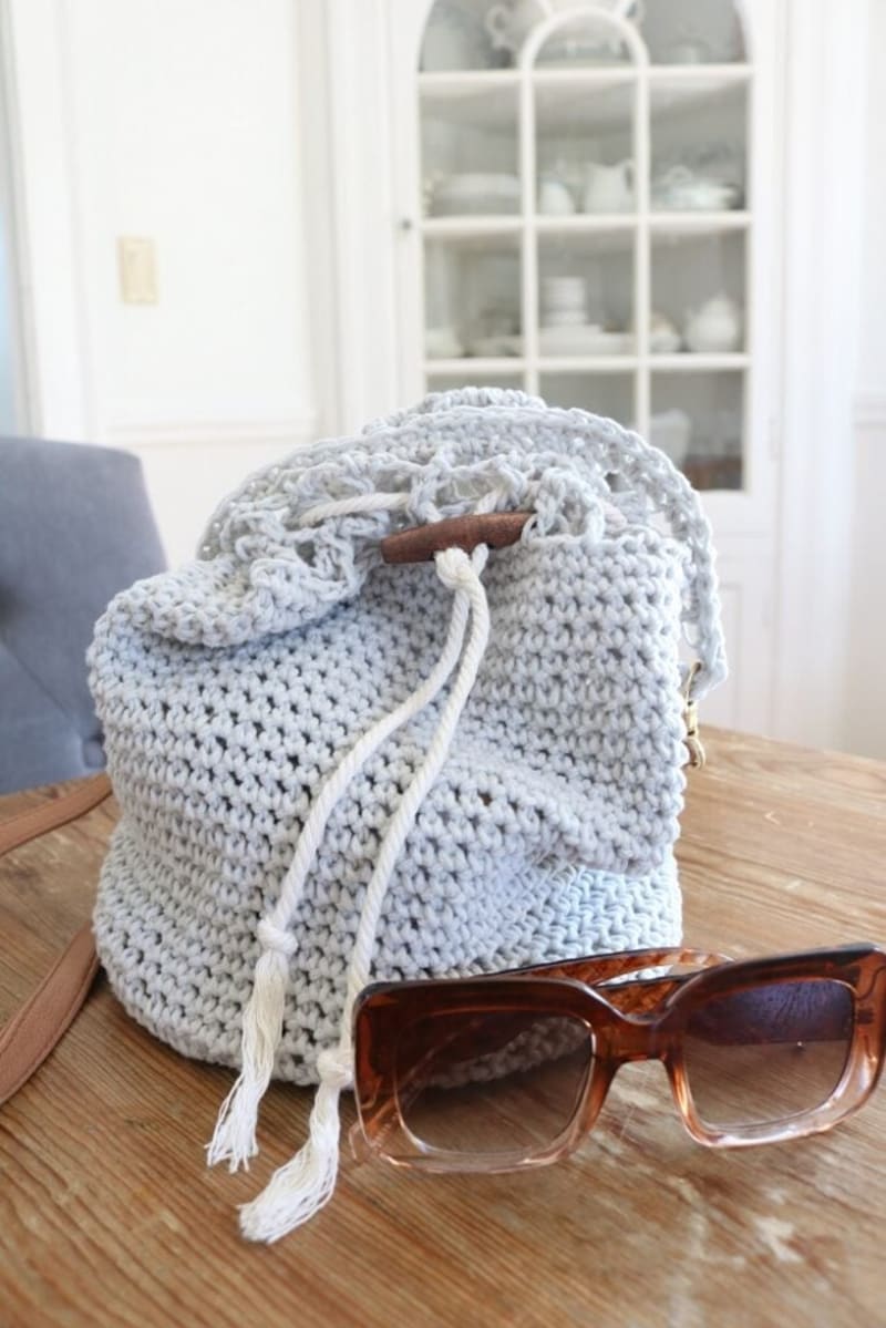 ## Nautical Bucket Bag – A Box of Twine