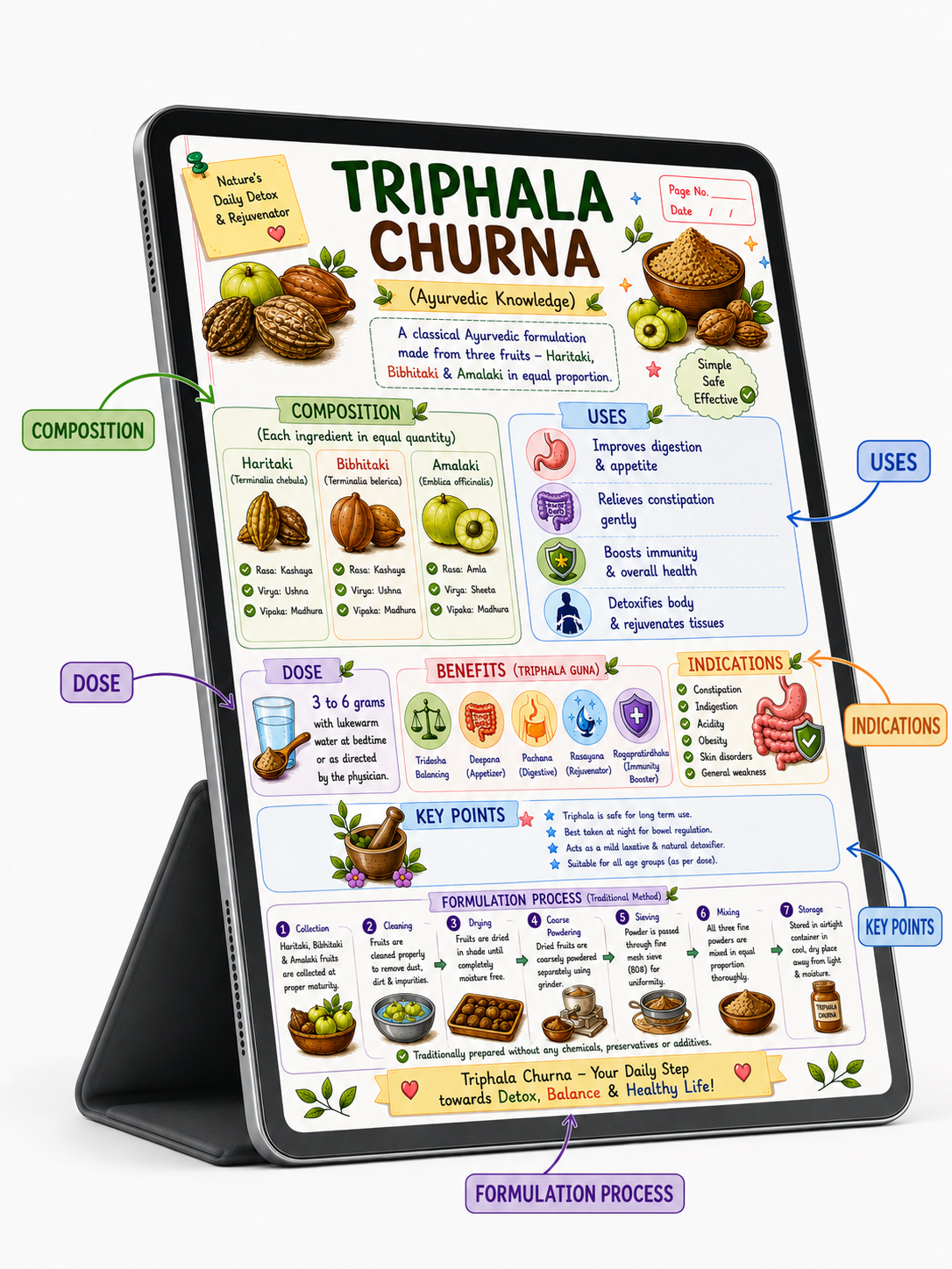 Ayurvedic Formulation Guide PDF Mockup