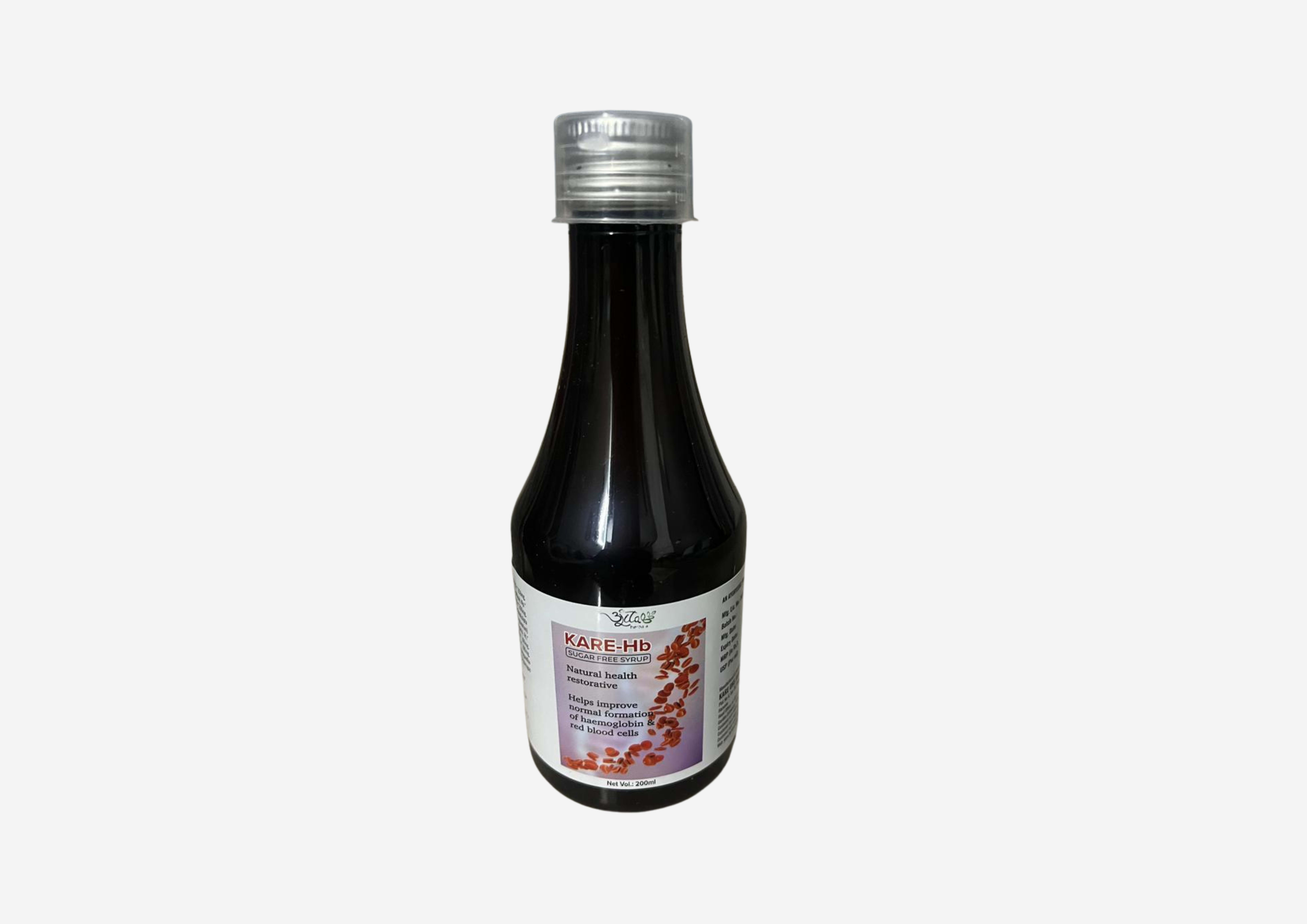 Kare Hb Syrup (Sugar Free)