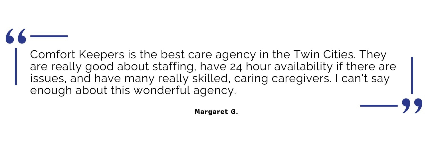 Comfort Keepers Interactive Caregiving Testimonial