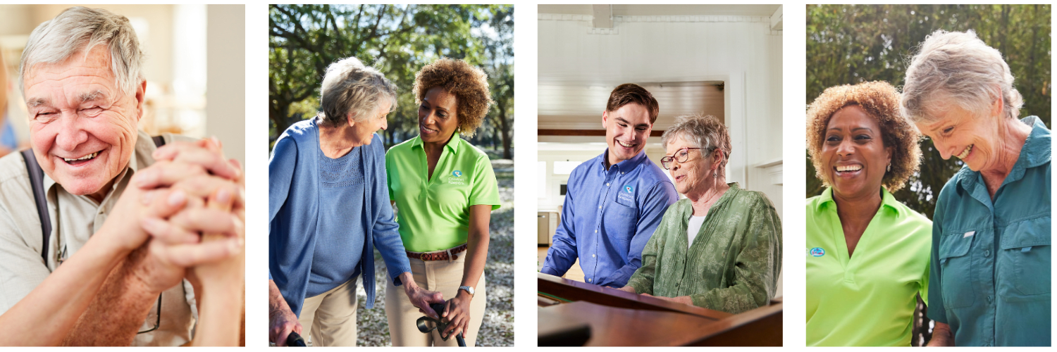 In-home senior care in the Twin Cities — Comfort Keepers caregiver and senior