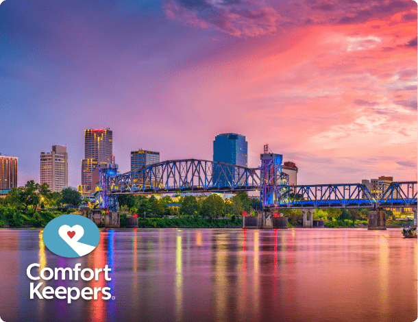 Skyline view of Little Rock Arkansas