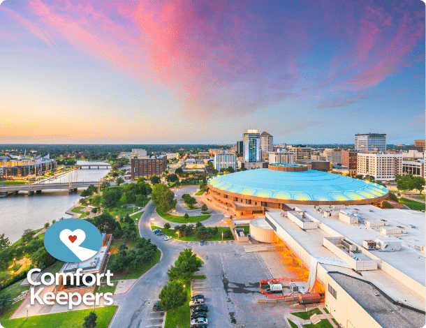 Skyline view of Wichita Kansas