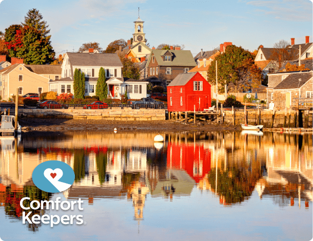 Skyline view of Portsmouth New Hampshire