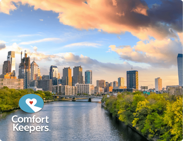 Skyline view of Philadelphia Pennsylvania