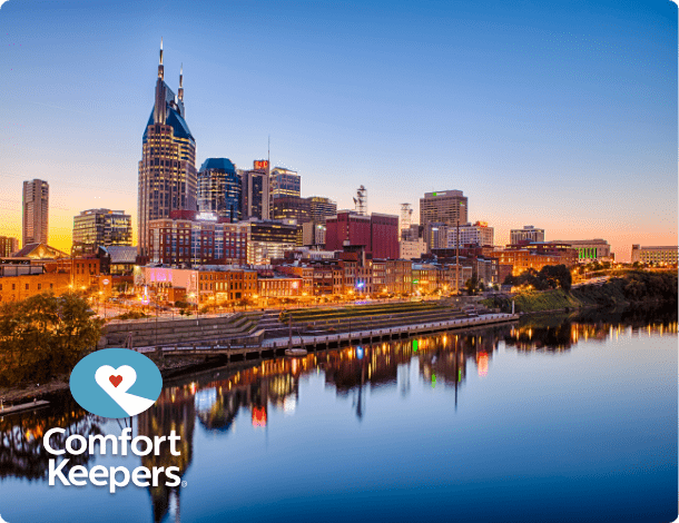 Skyline view of Nashville Tennessee
