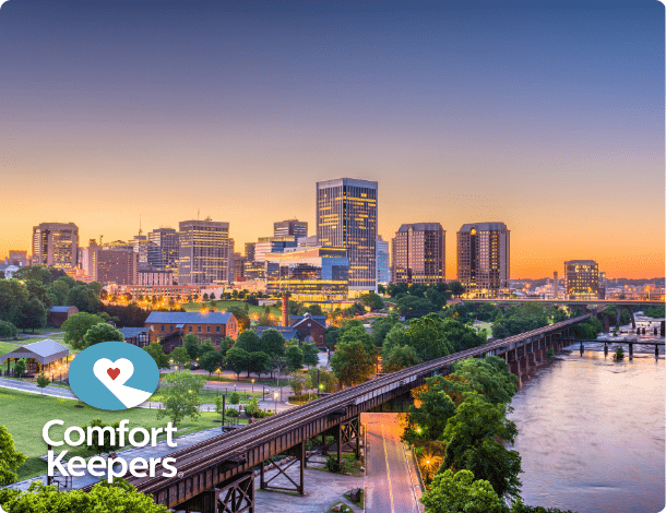 Skyline view of Richmond Virginia