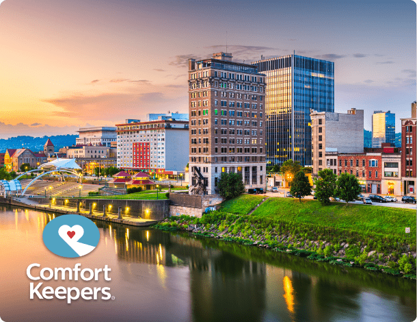 Skyline view of Charleston West Virginia