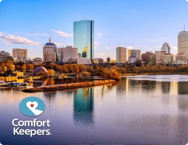 Skyline view of Boston Massachusetts