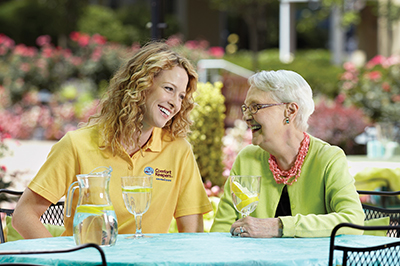 Lunch with a Traverse City Comfort Keeper