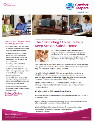 Keep Seniors Safe Newsletter At Hospice, Durango, CO, Screenshot Photo - Comfort Keepers