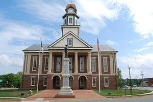 Pittsboro city hall building