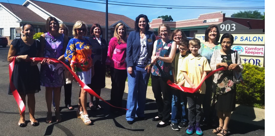 Comfort Keepers Ribbon Cutting