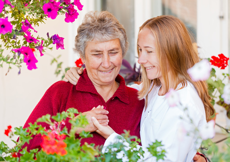 Long term care that is performed by home care professionals for seniors