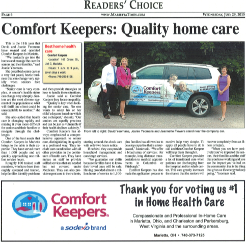 Home Care Marietta Oh
