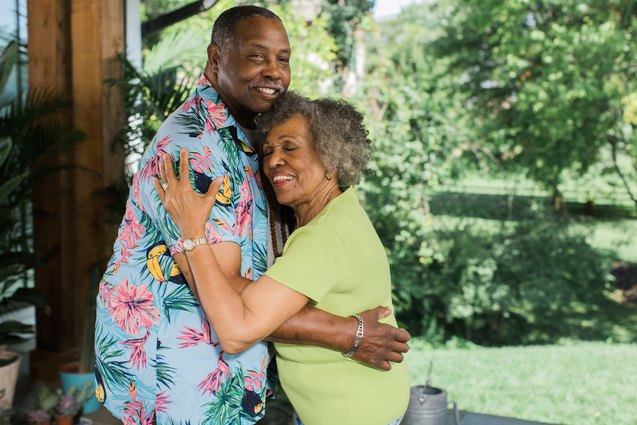 Senior Ramance - Dancing couple