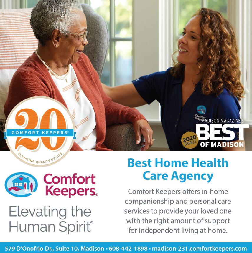 Comfort Keepers of Madison, Wisconsin Sitemap