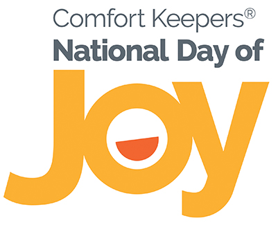 National Day of Joy 2020 Logo Comfort Keepers Home Care