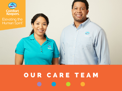 Our Home Care Team Graphic